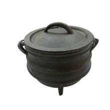 # 1/4 Mini Gusseisen Potjie Pot